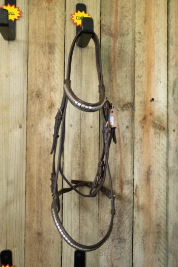 Brown Silver Detailed Bridle